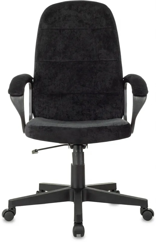 Кресло руководителя Бюрократ CH 002 Fabric черный Light-20 крестов. пластик