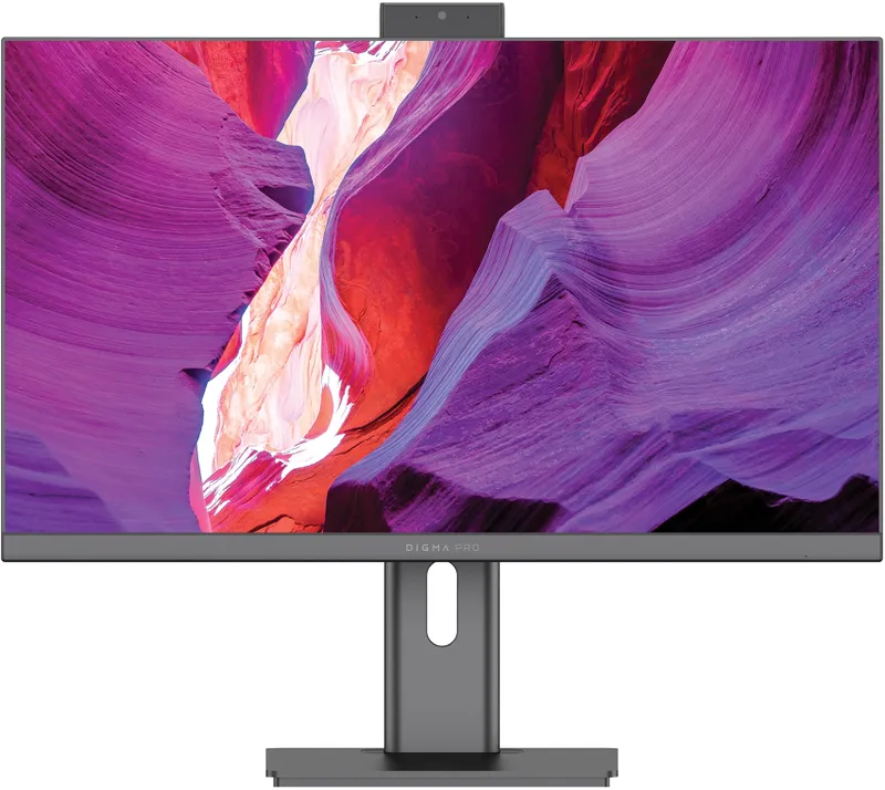 Моноблок Digma Pro Unity 23.8" Full HD i3 1315U (1.2) 16Gb SSD512Gb UHDG CR Windows 11 Professional GbitEth WiFi BT 90W клавиатура мышь Cam серый/черный 1920x1080