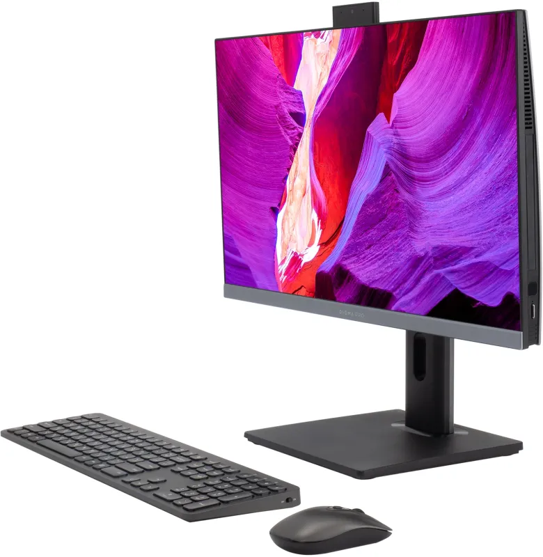 Моноблок Digma Pro Unity 23.8" Full HD i3 1215U (1.2) 8Gb SSD256Gb UHDG CR Windows 11 Professional GbitEth WiFi BT 90W клавиатура мышь Cam серый/черный 1920x1080
