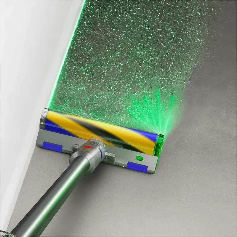 Пылесос ручной Dyson V12 Detect Slim Absolute (SV46) 545Вт желтый/никель