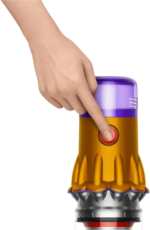 Пылесос ручной Dyson V12 Detect Slim Absolute (SV46) 545Вт желтый/никель