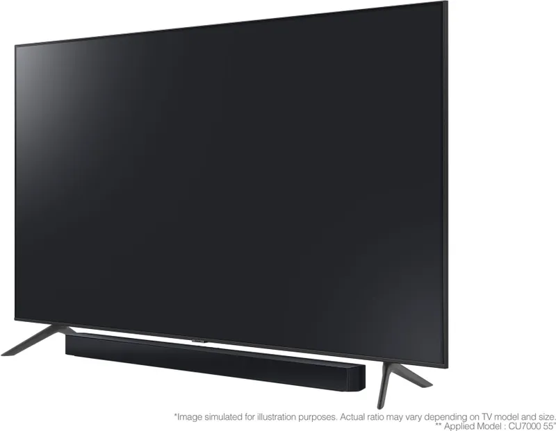 Саундбар Samsung HW-C450/RU 2.1 80Вт+120Вт черный