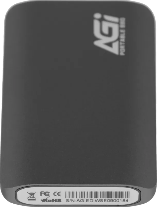 Накопитель SSD AGi USB-C 1TB AGI1T0GIMED138 ED138 серый