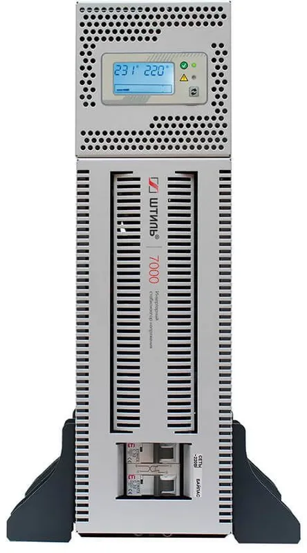 ШТИЛЬ Стабилизатора напряжения: 7000 ВА; 1 фазный; инверторный; вх 90-310В; вых 216/224В; универсальное