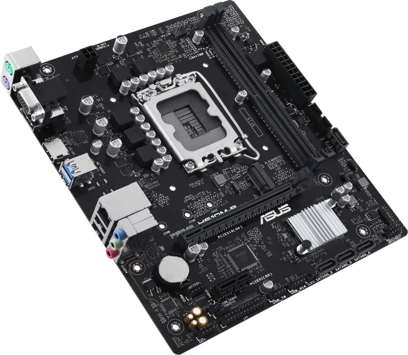 Материнская плата ASUS PRIME H610M-R-SI, LGA1700, H610, 2*DDR5, D-sub+DVI+HDMI, SATA 6.0, M.2, USB 3.2, mATX; 90MB1GL0-M0ECY0