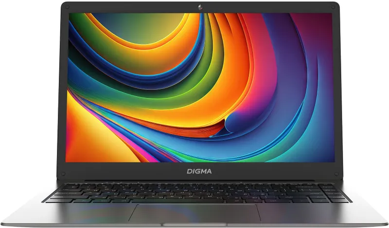 Ноутбук Digma EVE P4850 Pentium N5030 8Gb SSD256Gb Intel UHD Graphics 605 14" IPS FHD (1920x1080) Windows 11 Professional dk.grey WiFi BT Cam 4800mAh (DN14N5-8CXW01)