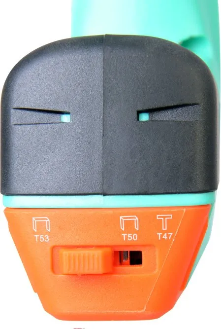 Степлер аккумуляторный Sturm! CET1201 скобы тип 53: 11.4мм 4-10мм гвозди тип 47: 14мм