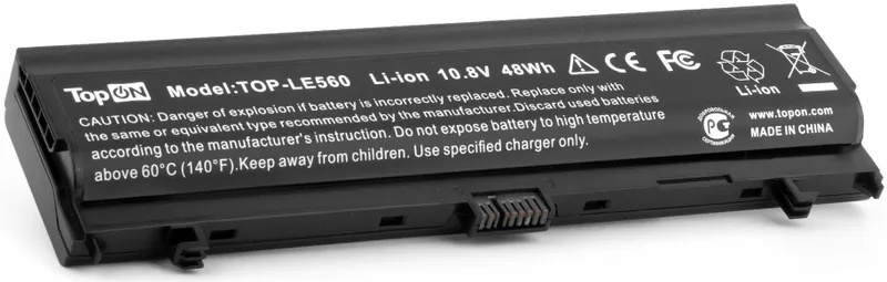 Батарея для ноутбука TopON TOP-LE560 10.8V 4400mAh литиево-ионная (103381)