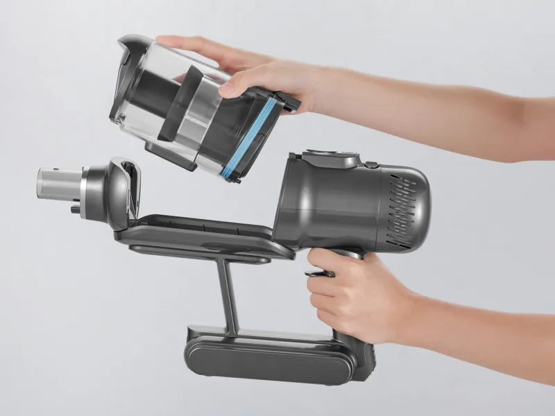 Пылесос моющий Puppyoo T12 Home Rinse 415Вт серый/серый