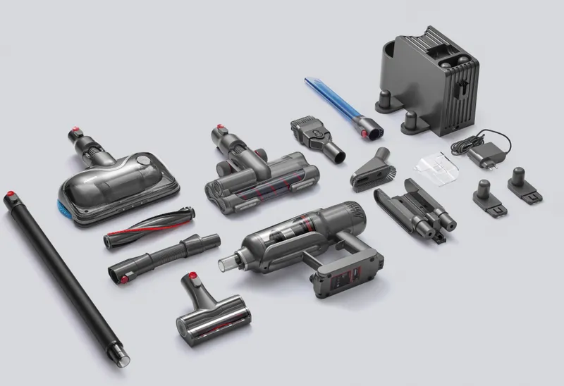 Пылесос моющий Puppyoo T12 Plus Rinse 585Вт серый/серый