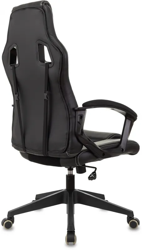 Кресло игровое Zombie Arena черный эко.кожа/ткань крестов. пластик