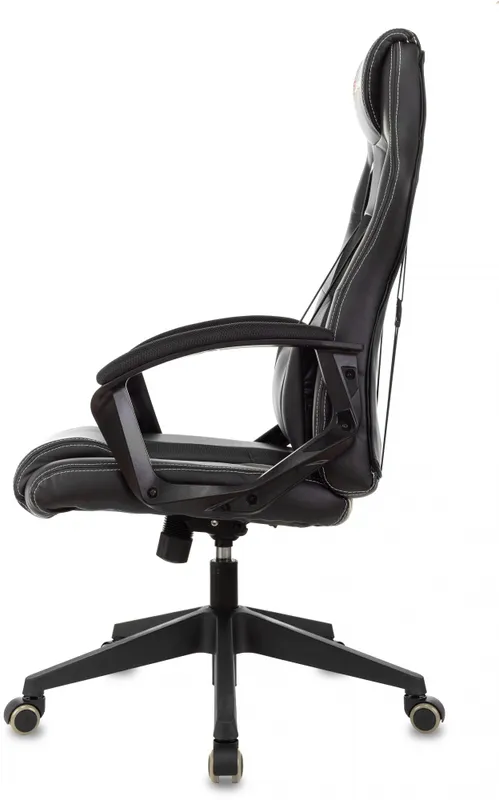 Кресло игровое Zombie Arena черный эко.кожа/ткань крестов. пластик