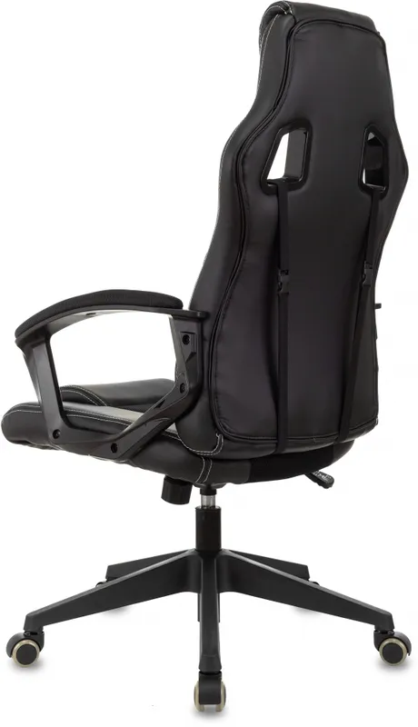 Кресло игровое Zombie Arena черный эко.кожа/ткань крестов. пластик