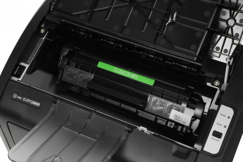 Принтер лазерный Cactus CS-LP1120NWB A4 черный (в комплекте: картридж + кабель USB, Ethernet)