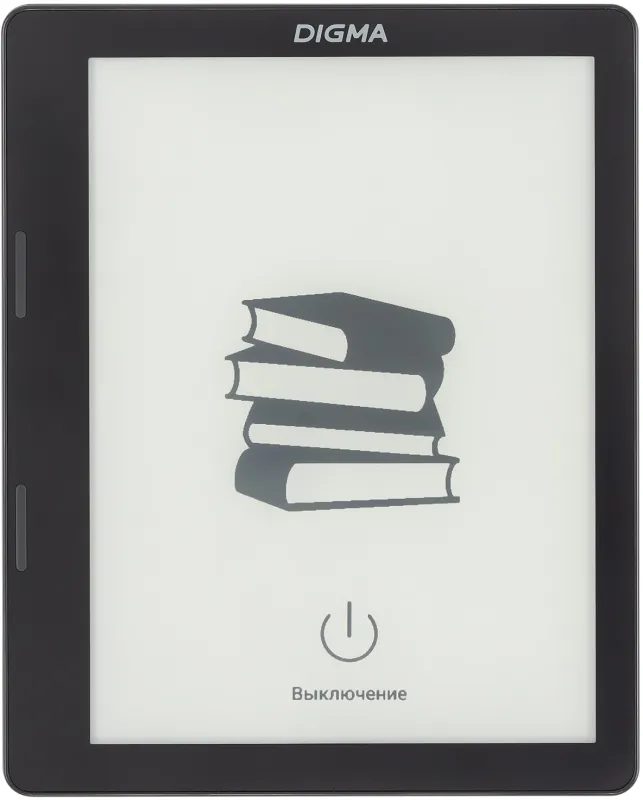 Электронная книга Digma F4 5.83" E-ink HD Carta 680x920 Touch Screen 1.2Ghz 1Gb/8Gb/SD/microSDHC/подсветка дисплея черный