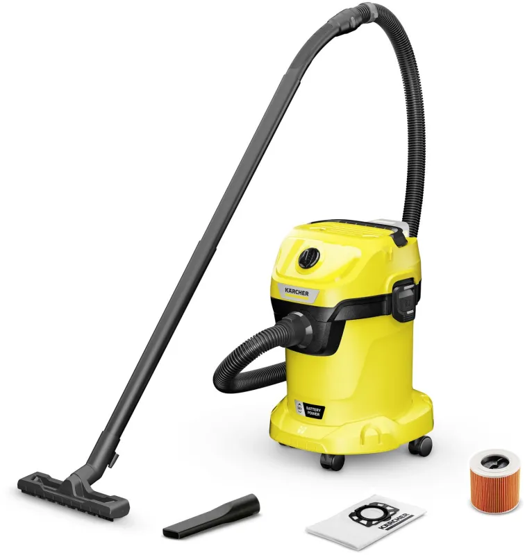 Пылесос Karcher WD 3-18 V-17/20 желтый