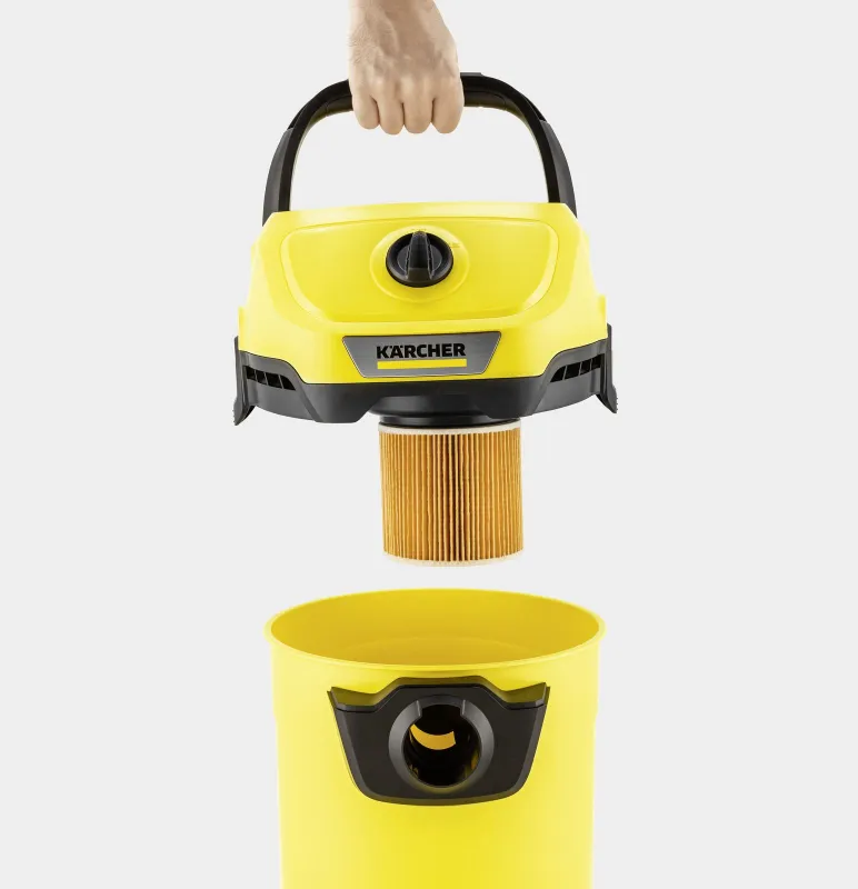 Пылесос Karcher WD 3-18 V-17/20 желтый