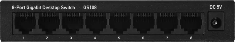 Коммутатор Cudy GS108 (L2) 8x1Гбит/с неуправляемый