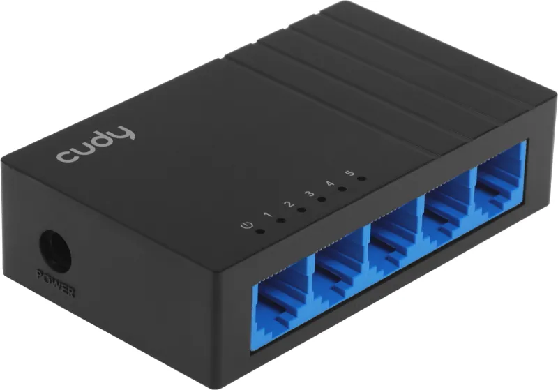 Коммутатор Cudy GS105D (L2) 5x1Гбит/с неуправляемый