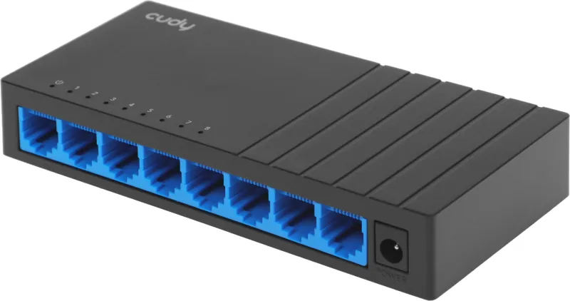 Коммутатор Cudy GS108D (L2) 8x1Гбит/с неуправляемый