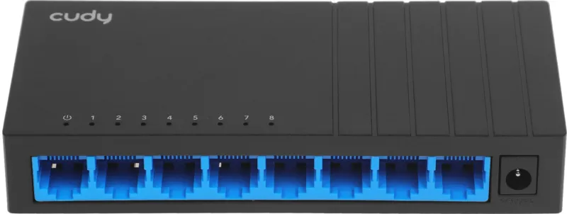 Коммутатор Cudy GS108D (L2) 8x1Гбит/с неуправляемый