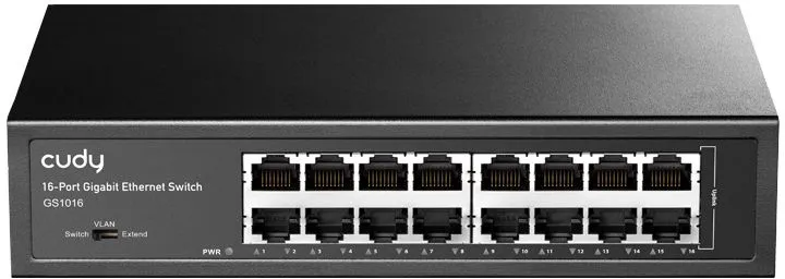 Коммутатор Cudy GS1016 (L2) 16x1Гбит/с неуправляемый