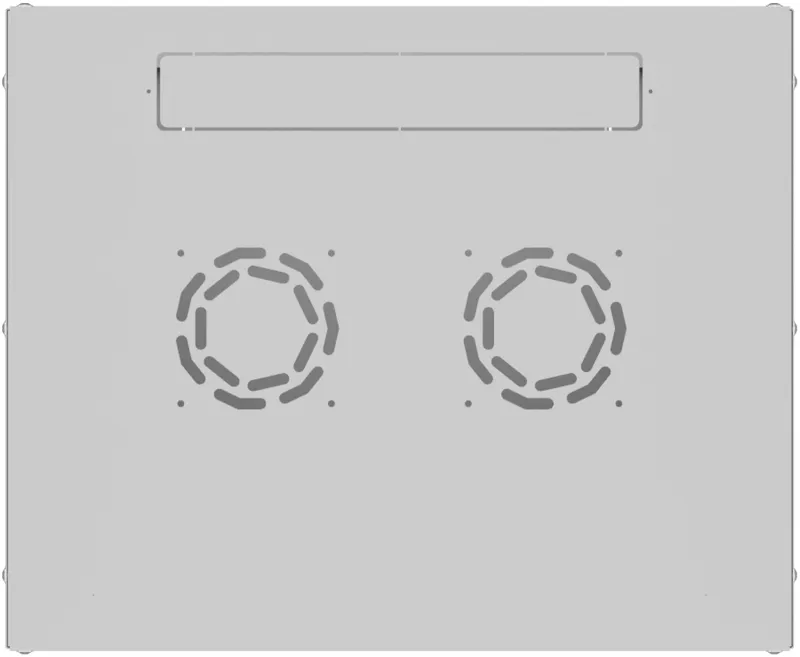 Шкаф коммутационный NTSS LIME (NTSS-WL6U5535GS) настенный 6U 550x350мм пер.дв.стекл несъемн.бок.пан. 30кг серый 270мм 8.3кг 110град. 370мм IP20 укомплектованный