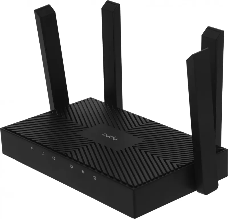 Роутер Cudy WR3000 AX3000 10/100BASE-TX/Wi-Fi черный