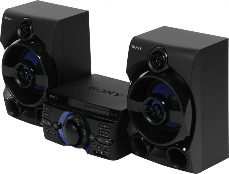 Минисистема Sony MHC-M40D черный CD CDRW DVD DVDRW FM USB BT