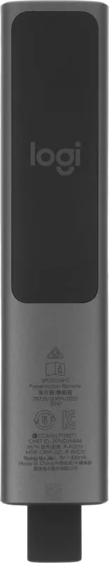 Презентер Logitech Spotlight Radio USB (30м) серый