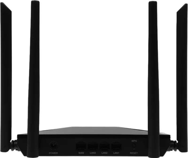 Роутер беспроводной Netis NC65 AC1200 10/100/1000BASE-TX черный