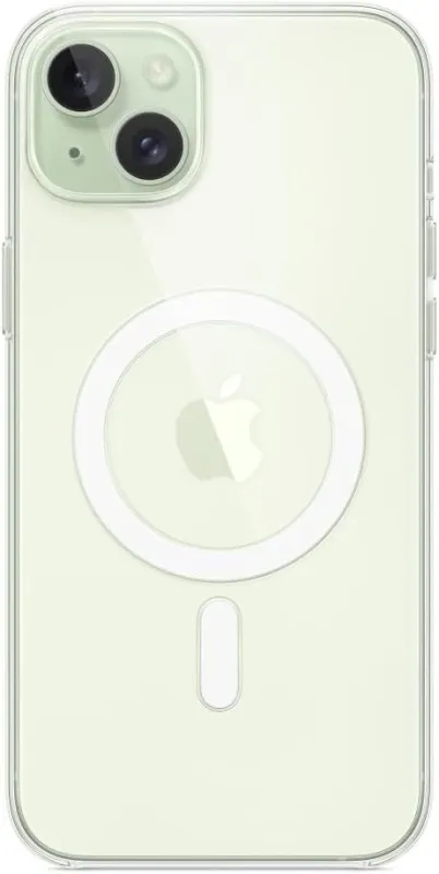 Чехол (клип-кейс) Apple для Apple iPhone 15 Plus Clear Case MT213FE/A with MagSafe прозрачный