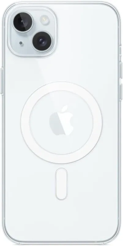 Чехол (клип-кейс) Apple для Apple iPhone 15 Plus Clear Case MT213FE/A with MagSafe прозрачный