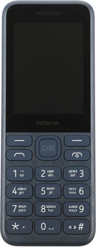 Мобильный телефон Nokia 130 TA-1576 DS EAC темно-синий моноблок 2Sim 2.4" 240x320 Series 30+ GSM900/1800 Protect FM Micro SD max32Gb