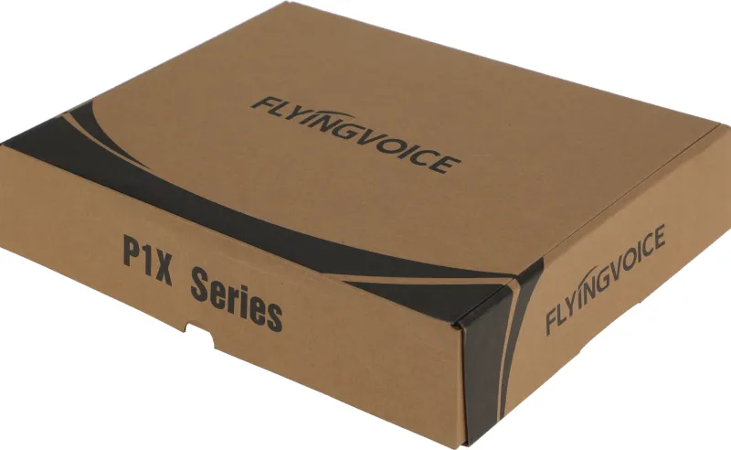 Телефон IP Flyingvoice P10P черный