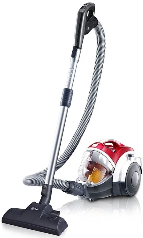 Пылесос LG VC73188NELR 1800Вт красный/черный