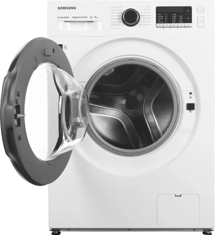 Стиральная машина Samsung WW80AGAS22AE/LD класс: A загр.фронтальная макс.:8кг белый