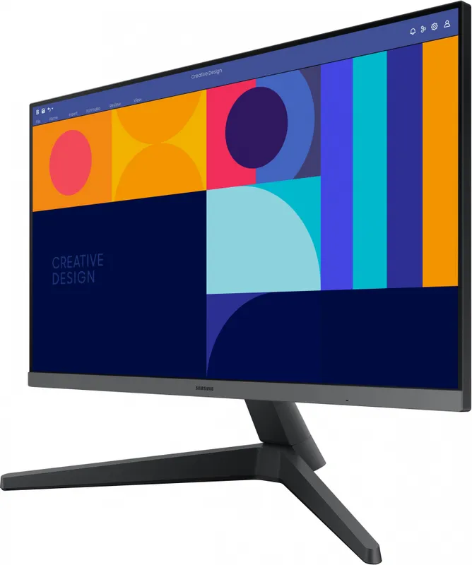 Монитор Samsung 24" S24C330GAI IPS LED 16:9 1920x1080 4ms 250cd 1000:1 178/178 HDMI DP 100Hz sRGB 0.95 FreeSync VESA Tilt Black 2 years