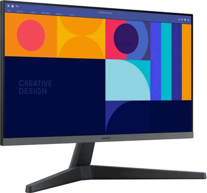 Монитор Samsung 24" S24C330GAI IPS LED 16:9 1920x1080 4ms 250cd 1000:1 178/178 HDMI DP 100Hz sRGB 0.95 FreeSync VESA Tilt Black 2 years