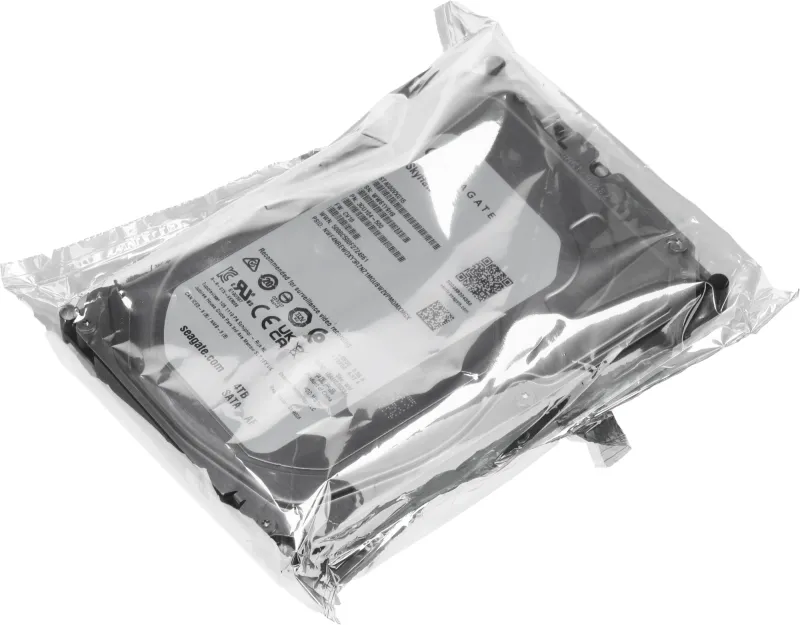 Жесткий диск Seagate SATA-III 4TB ST4000VX015 Surveillance Skyhawk 4KN (5400rpm) 256Mb 3.5"