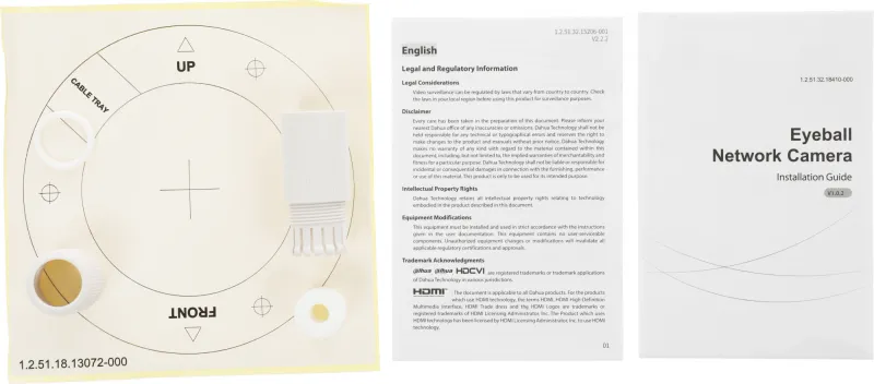 Камера видеонаблюдения IP Dahua DH-IPC-HDW1439VP-A-IL-0280B 2.8-2.8мм цв. корп.:белый