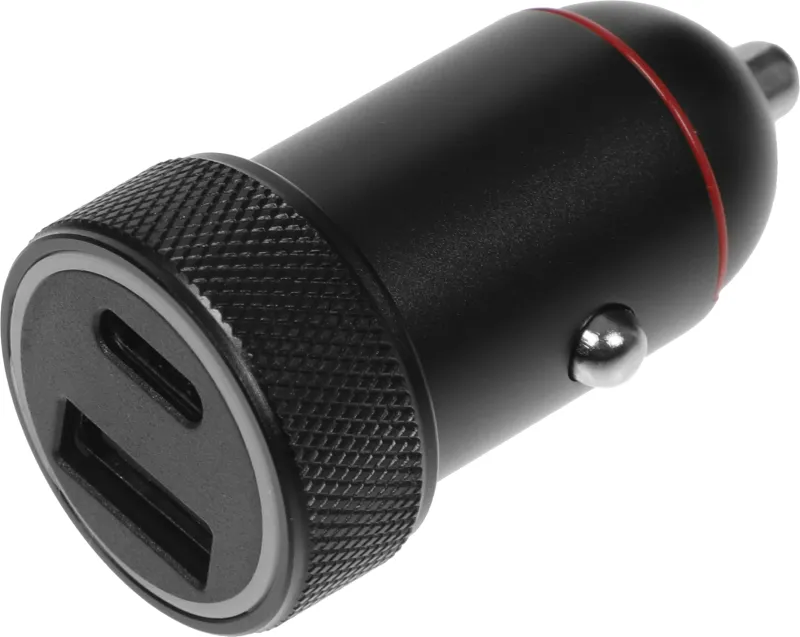 Автомобильное зар./устр. Wiiix UCC-4-2-15 3A USB-A/Type-C черный