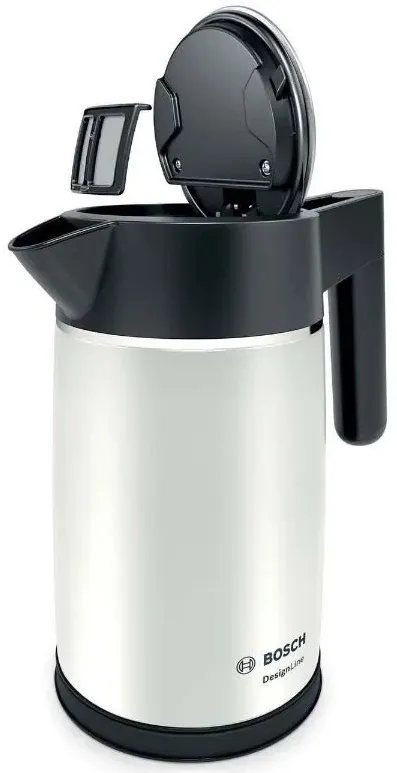 Чайник электрический Bosch TWK5P471 1.7л. 2400Вт серый/черный корпус: металл/пластик