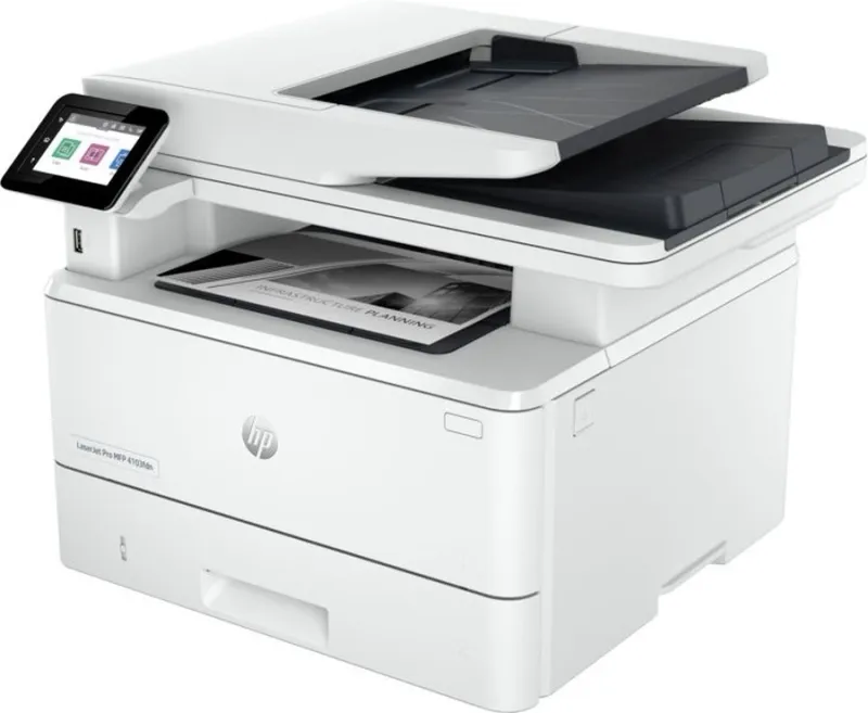 МФУ лазерный HP LaserJet Pro 4103dw (2Z627A) A4 Duplex Net WiFi белый
