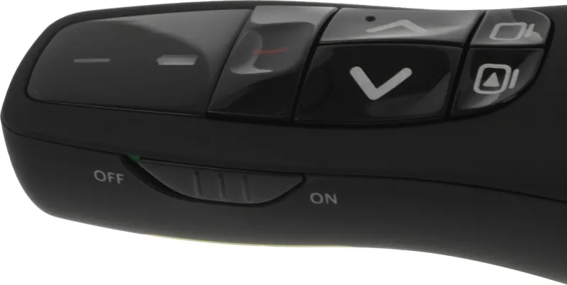 Презентер Logitech R400 Radio USB (15м) черный
