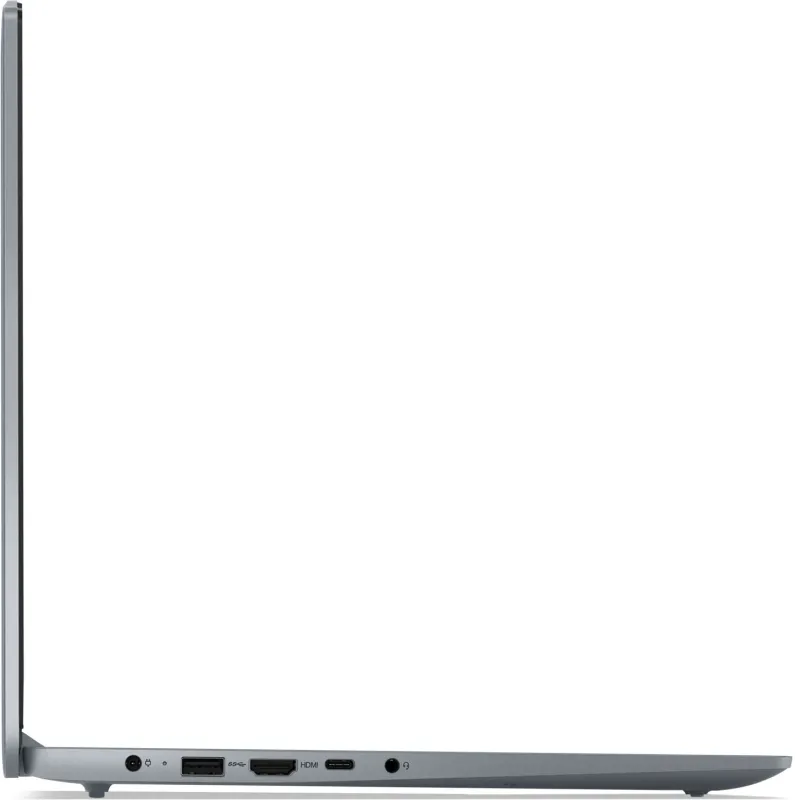 Ноутбук Lenovo IdeaPad Slim 3 15IAN8 Core i3 N305 8Gb SSD512Gb Intel UHD Graphics 15.6" IPS FHD (1920x1080) без ОС grey WiFi BT Cam (82XB0006RK)