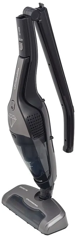 Пылесос ручной Polaris PVCS 0624 черный/серебристый