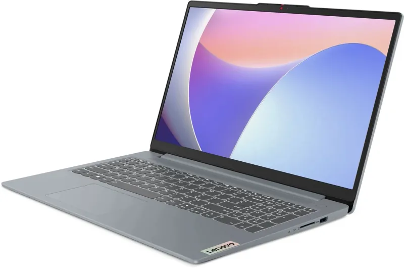 Ноутбук Lenovo IdeaPad Slim 3 15IAH8 Core i5 12450H 8Gb SSD512Gb Intel UHD Graphics 15.6" IPS FHD (1920x1080) без ОС grey WiFi BT Cam (83ER007PRK)