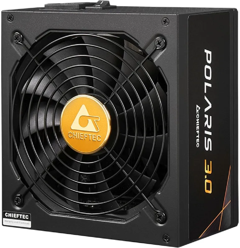 Chieftec Polaris 3.0 PPS-850FC-A3 (ATX 3.0, 850W, 80 PLUS GOLD, Active PFC, 140mm fan, Full Cable Management, Gen5 PCIe) Retail