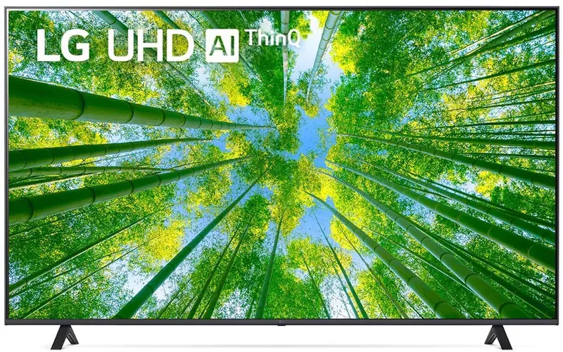 Телевизор LED LG 55" 55UQ80006LB.ARU металлический серый 4K Ultra HD 60Hz DVB-T DVB-T2 DVB-C DVB-S DVB-S2 WiFi Smart TV